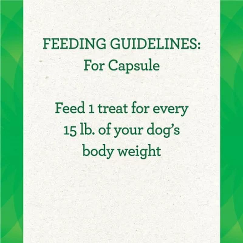 Greenies Pill Pockets Capsule-Size Natural Dog Treats, Chicken Flavor (3 - 7.9 Oz. Pouches)