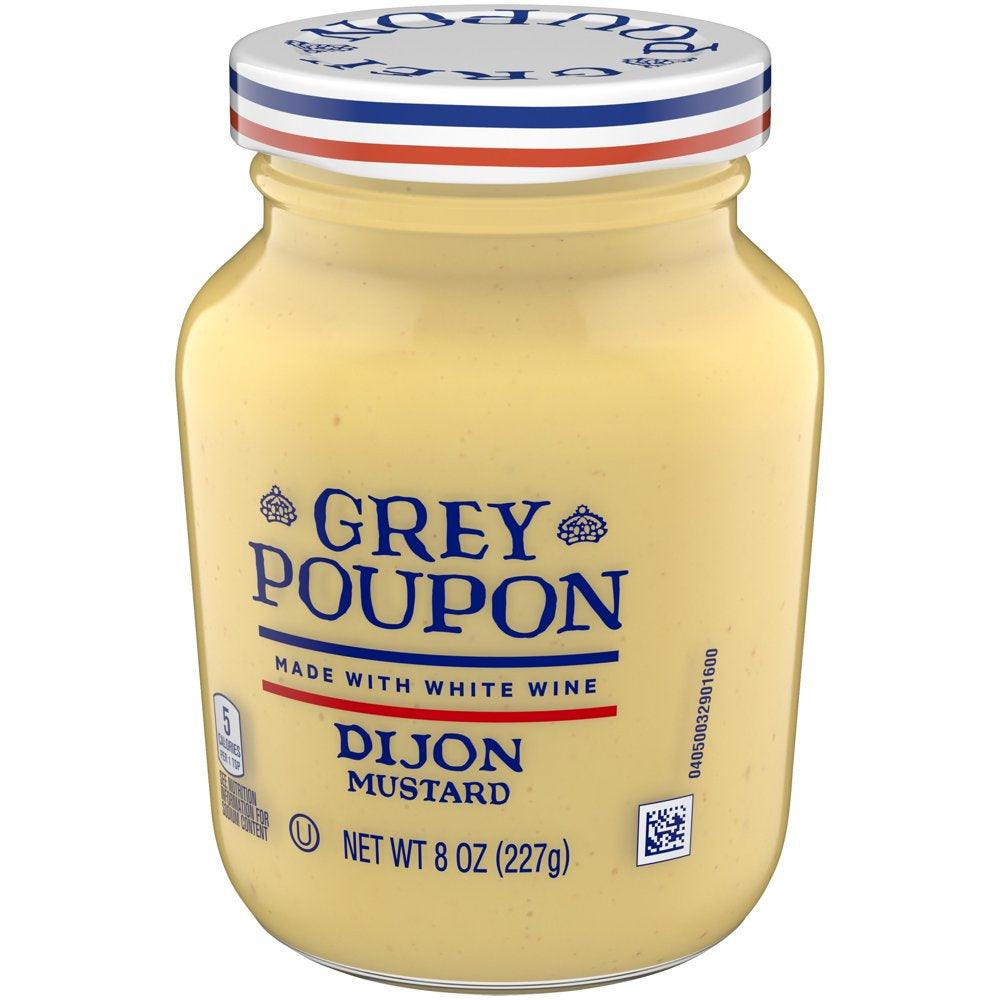 Grey Poupon Dijon Mustard, 8 Oz. Jar