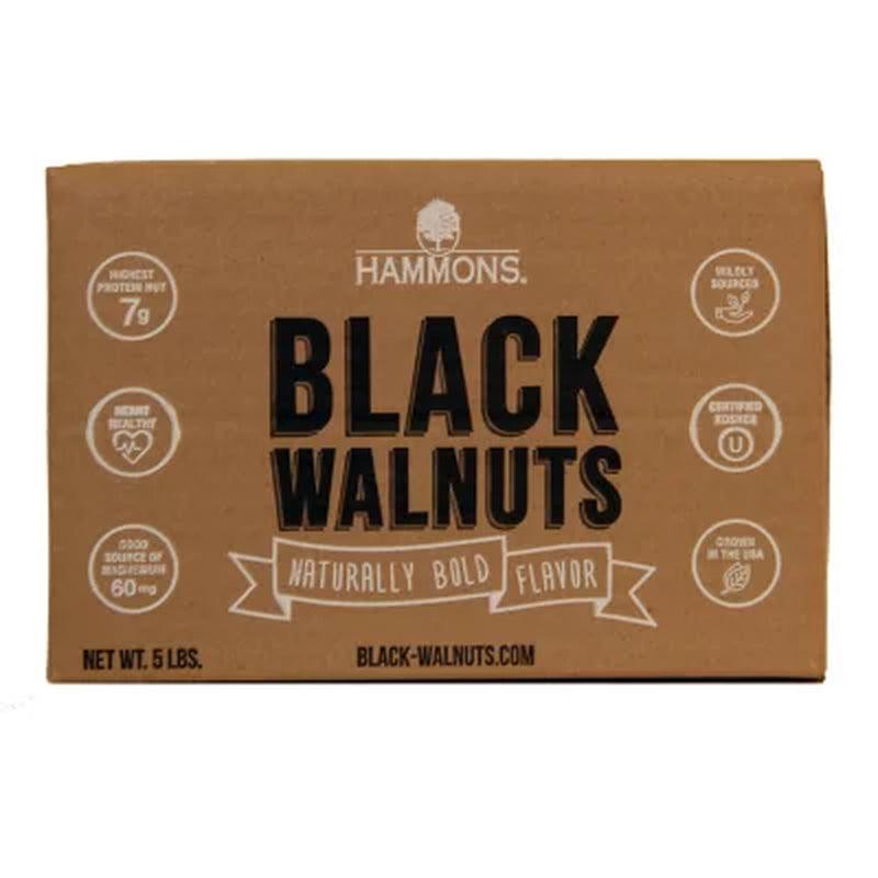 Hammons Shelled American Fancy Large Black Walnuts (5 Lbs.)