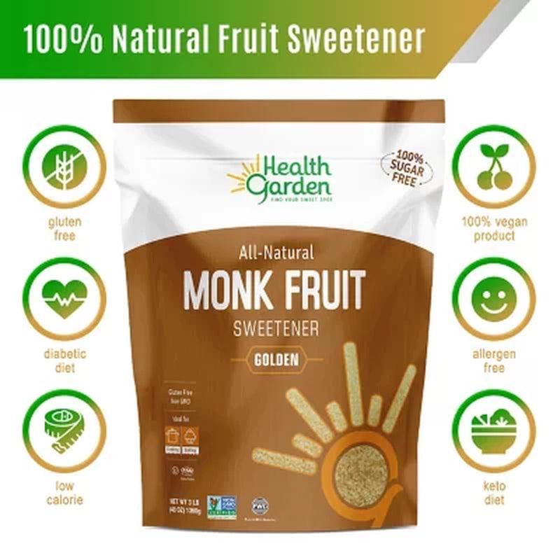 Health Garden Monk Fruit Golden Sweetener (1 Lb.)