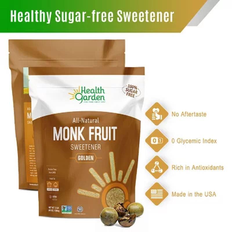 Health Garden Monk Fruit Golden Sweetener (1 Lb.)