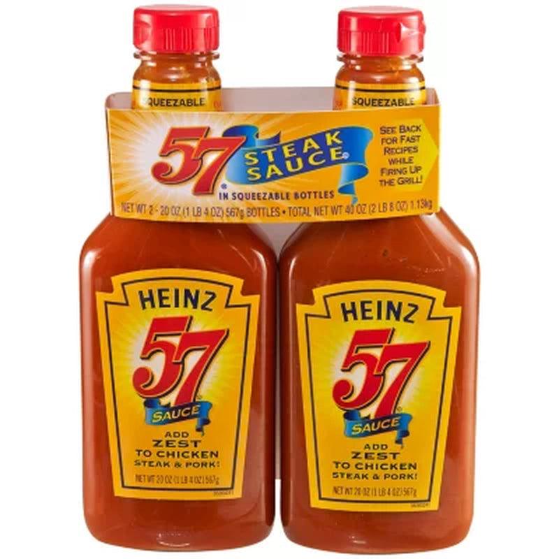 Heinz 57 Sauce (20 Oz., 2 Pk.)