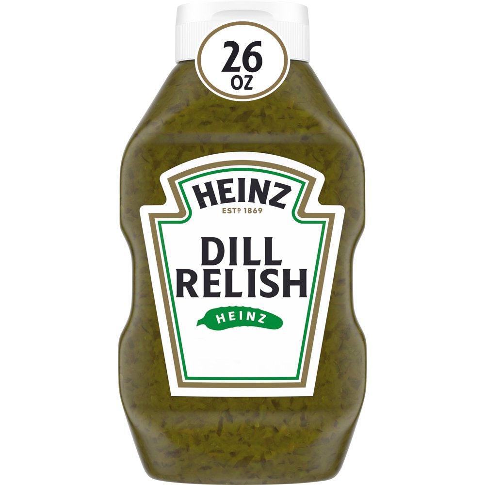 Heinz Dill Relish, 26 Fl Oz Bottle