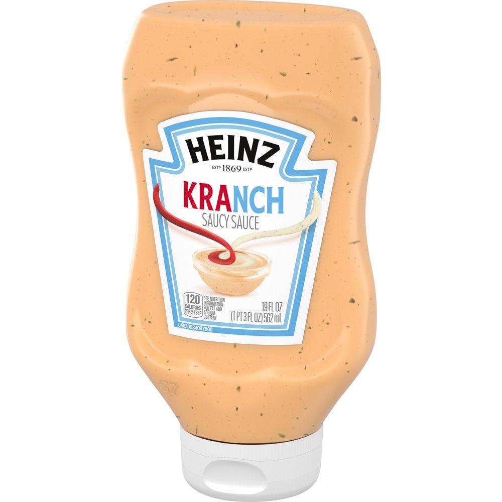 Heinz Kranch Ketchup & Ranch Sauce, 19 Fl Oz Bottle