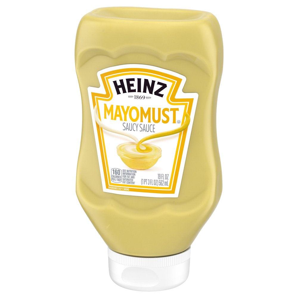 Heinz Mayomust Mayonnaise & Mustard Sauce, 19 Fl Oz Bottle