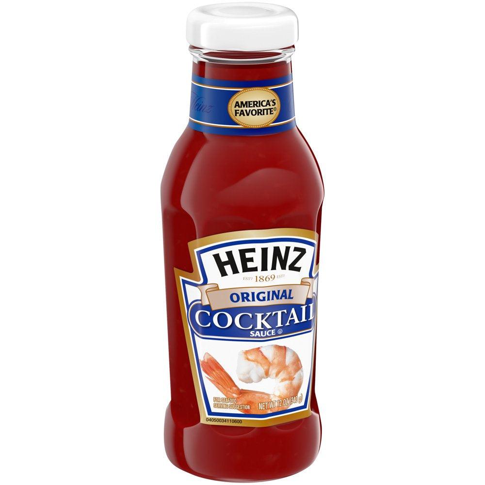 Heinz Original Cocktail Sauce, 12 Oz Bottle