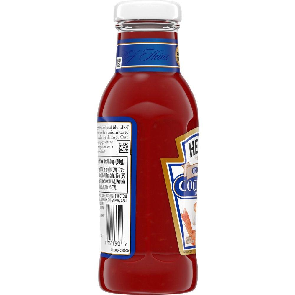 Heinz Original Cocktail Sauce, 12 Oz Bottle