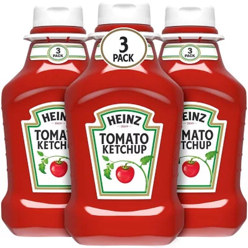 Heinz Original Tomato Ketchup Bottles (44 Oz., 3 Pk.)