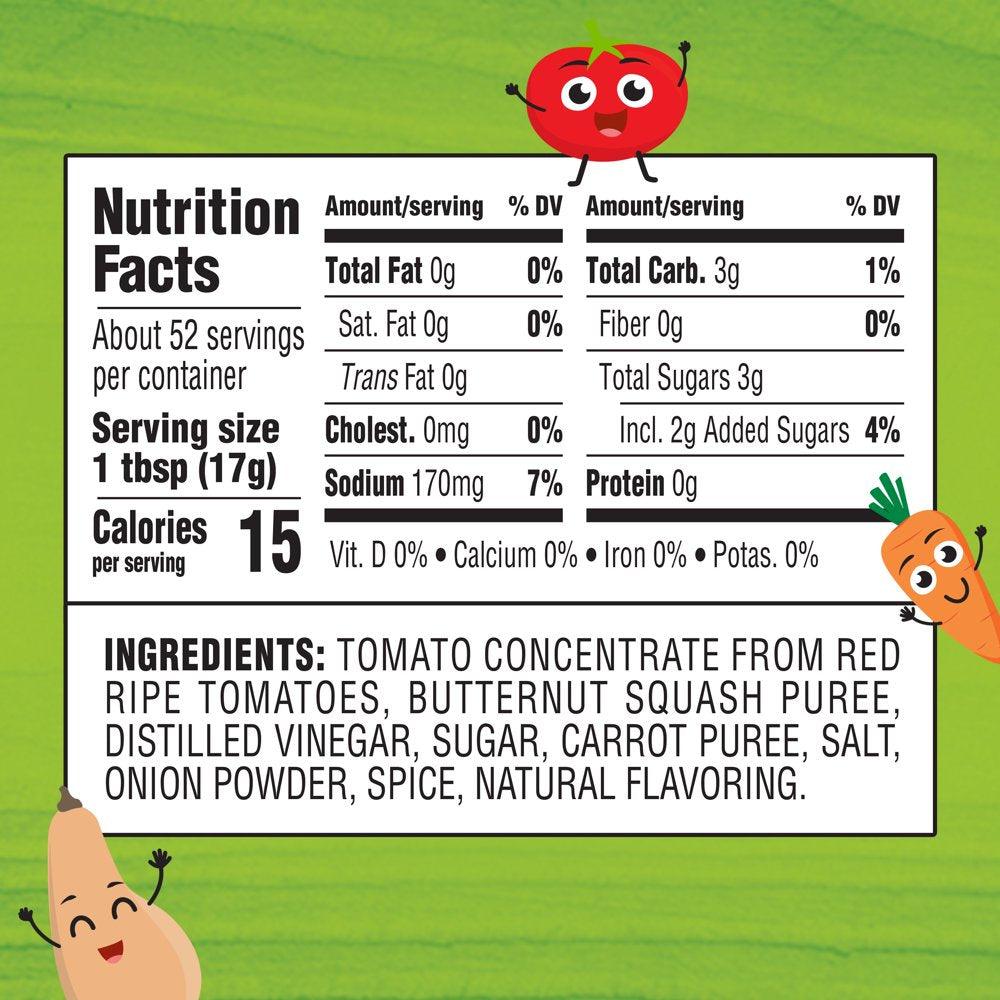 Heinz Tomato Ketchup with a Blend of Veggies, 31 Oz Bottle