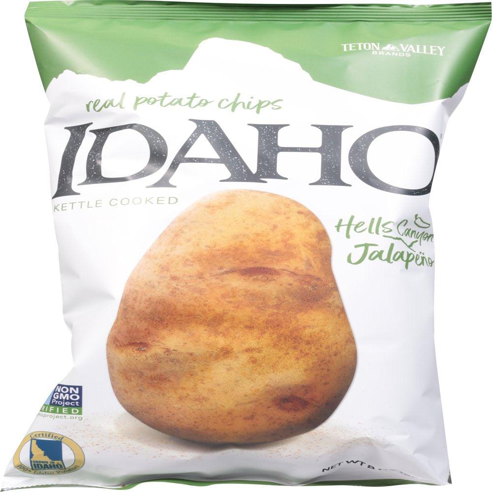 Hells Canyon Jalapeno Idaho Potato Chips 8 Ounce