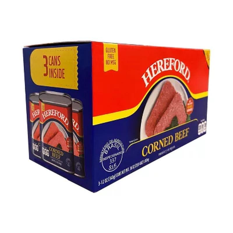 HEREFORD Corned Beef (12 Oz., 3 Pk.)