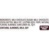 HERSHEY'S Milk Chocolate with Whole Almonds Treats, Bulk Individually Wrapped Candy Bars (1.45 Oz., 36 Ct.)