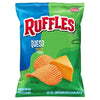 HI Ruffles Queso Xxvl 2.5Ozruffles Queso Cheese Flavored Potato Chips, 2.5 Oz Bag