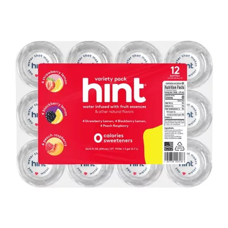 Hint Flavored Water Summer Variety Pack (16 Fl. Oz., 12 Pk.)