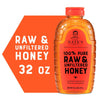 Honey: 100% Pure, Raw and Unfiltered Honey - 32 Fl Oz