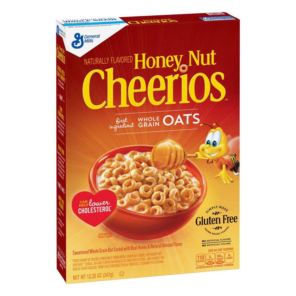 Honey Nut Cheerios Gluten Free Cereal, 12.25 Oz