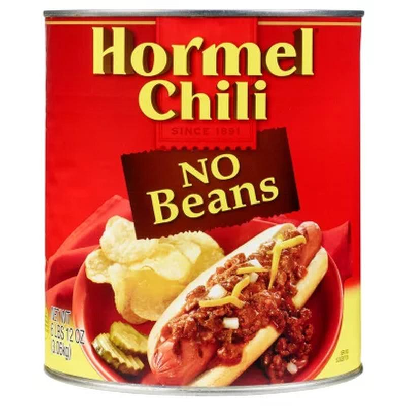 Hormel Chili No Beans (108 Oz.)