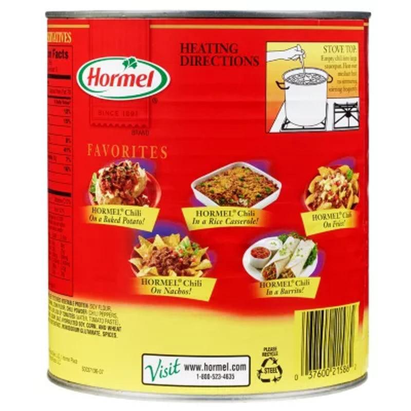 Hormel Chili No Beans (108 Oz.)