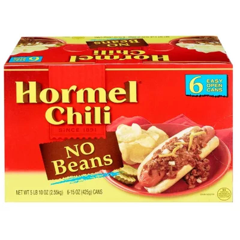 Hormel Chili No Beans (15 Oz., 6Pk.)