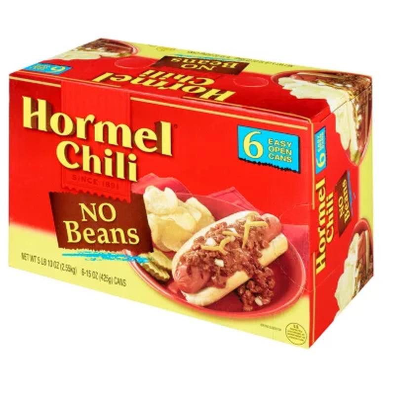 Hormel Chili No Beans (15 Oz., 6Pk.)