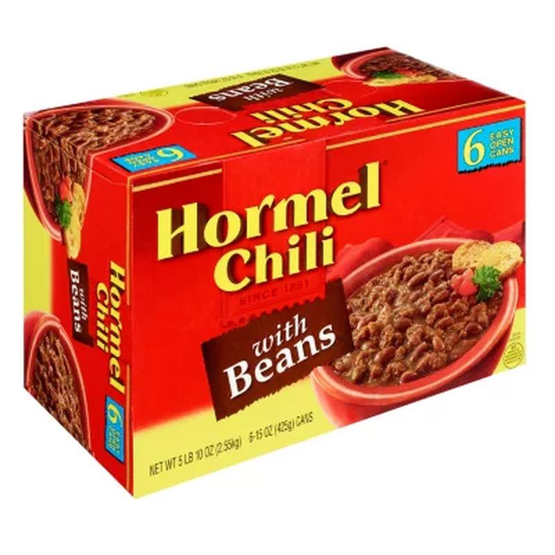 Hormel Chili with Beans (15 Oz., 6 Pk.)