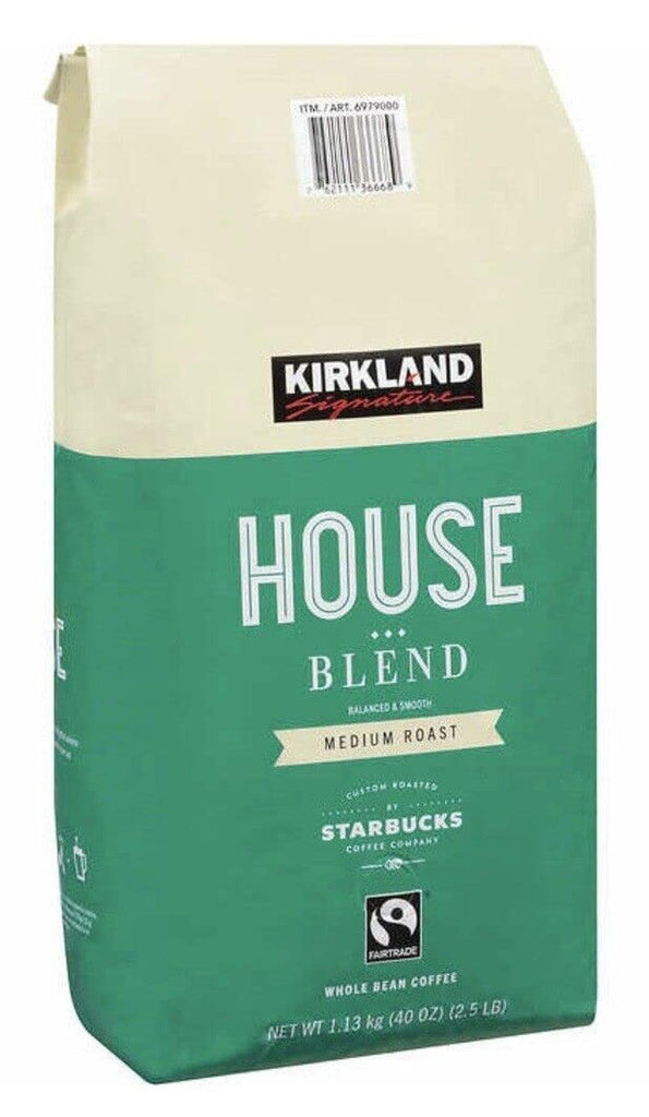 House Blend Coffee, Medium Roast, Whole Bean, 2.5 Lbs (Pack of 1)