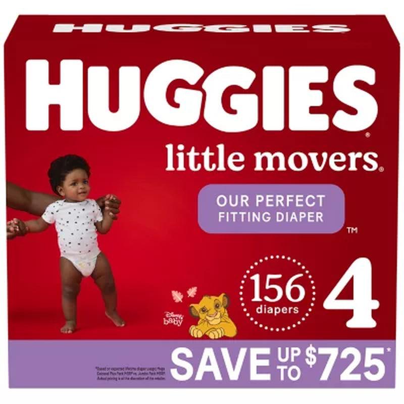 Huggies Little Movers Perfect Fitting Diapers (Choose Your Size)