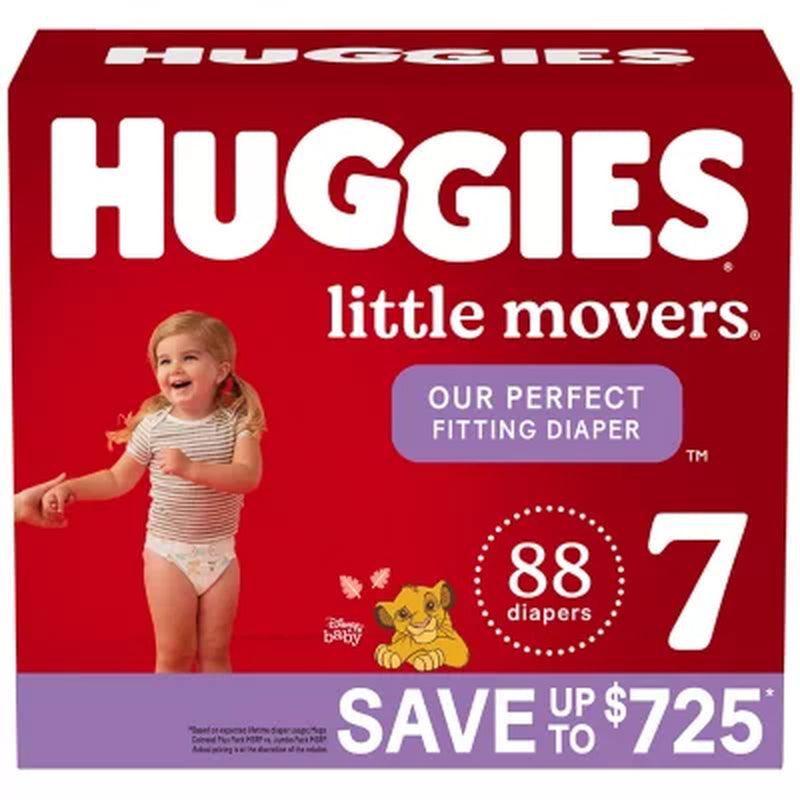 Huggies Little Movers Perfect Fitting Diapers (Choose Your Size)