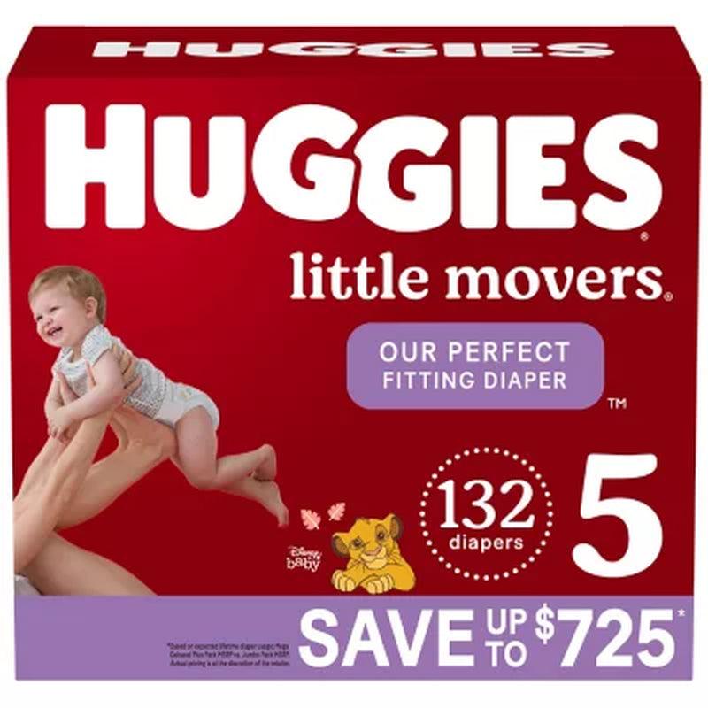 Huggies Little Movers Perfect Fitting Diapers (Choose Your Size)