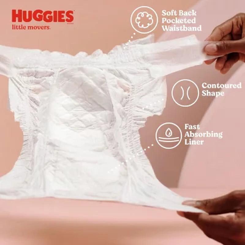 Huggies Little Movers Perfect Fitting Diapers (Choose Your Size)