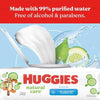 Huggies Natural Care Baby Wipes, Refreshing Clean (17 Flip-Top Pks., 1088 Ct.)