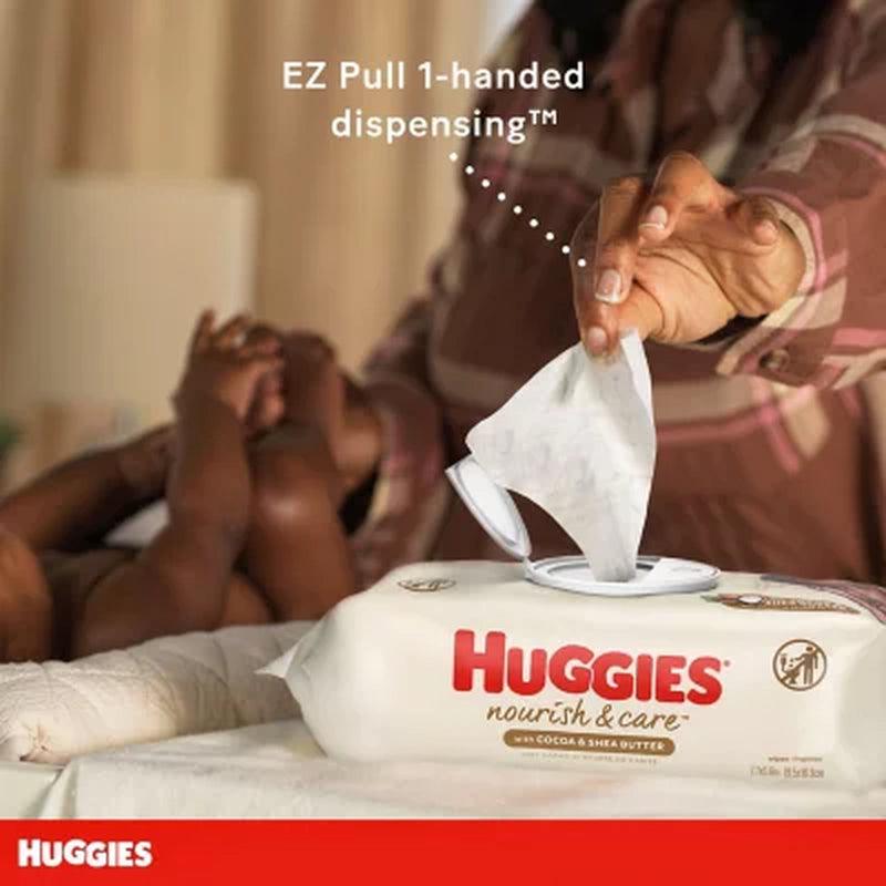 Huggies Nourish & Care Scented Baby Wipes (640 Ct.)