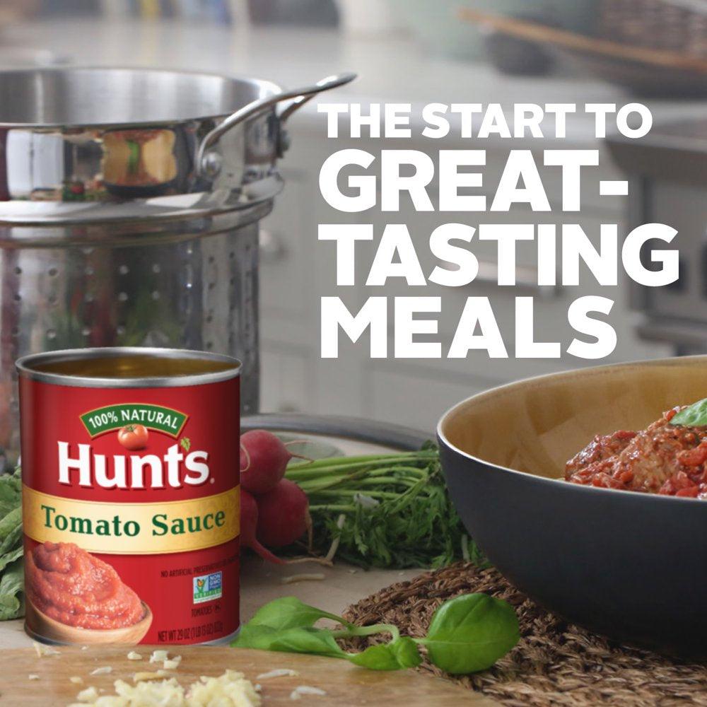 Hunt’S Canned Tomato Sauce, 29 Oz Vegetable Can