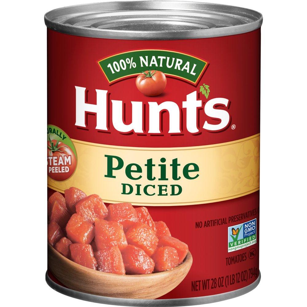 Hunt'S Petite Diced Tomatoes, Tomatoes, 28 Oz