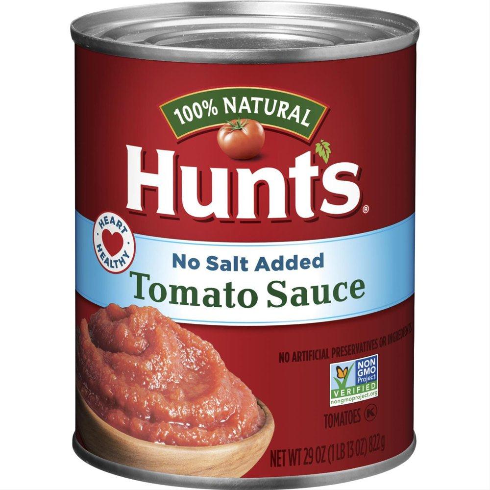 Hunt'S Tomato Sauce, No Salt Added, 29 Oz Can