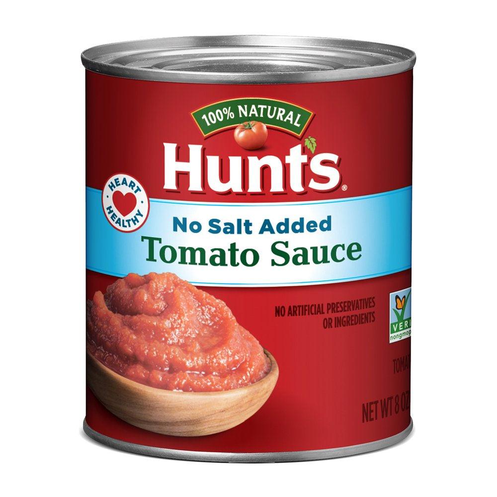 Hunt'S Tomato Sauce, No Salt Added, 8 Oz Can