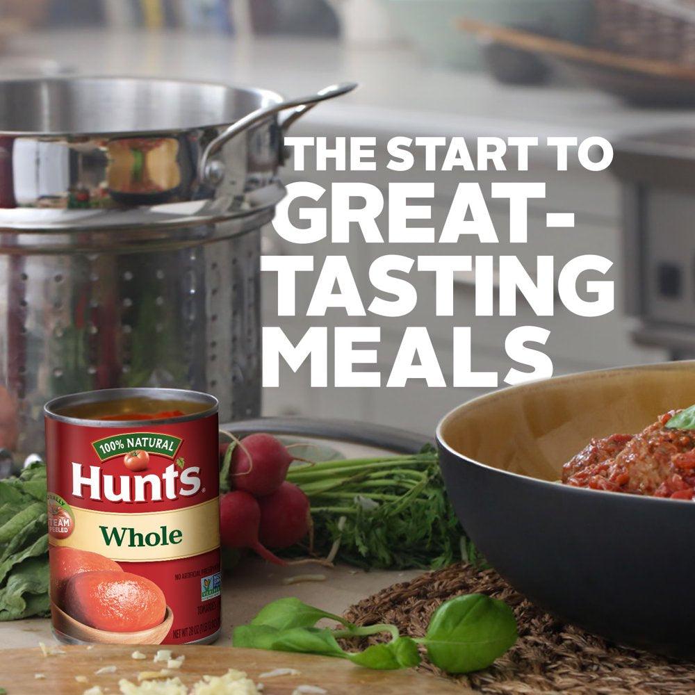 Hunt'S Whole Peeled Plum Tomatoes, 28 Oz Can