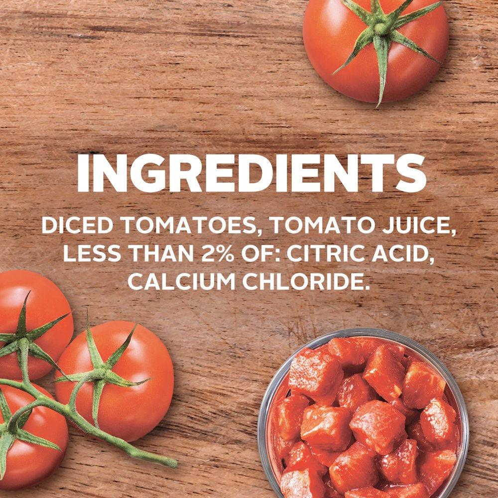 Hunts Diced Tomatoes No Salt Added, 14.5 Oz