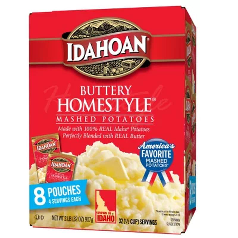 Idahoan Buttery Homestyle Mashed Potatoes (32 Oz., 8 Pk.)