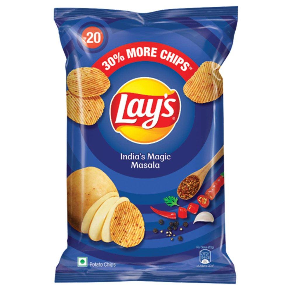 India'S Magic Masala Potato Chips - 6 Pk