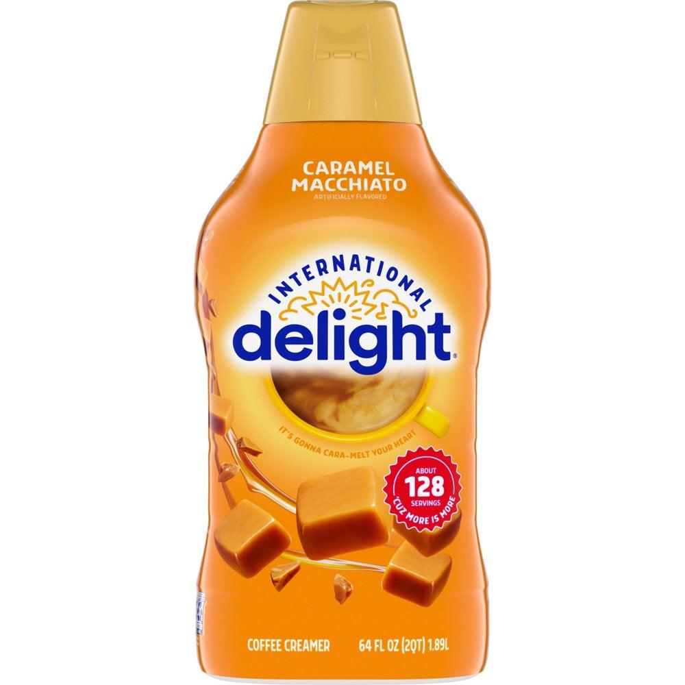 International Delight Caramel Macchiato Coffee Creamer, 64 Fl Oz