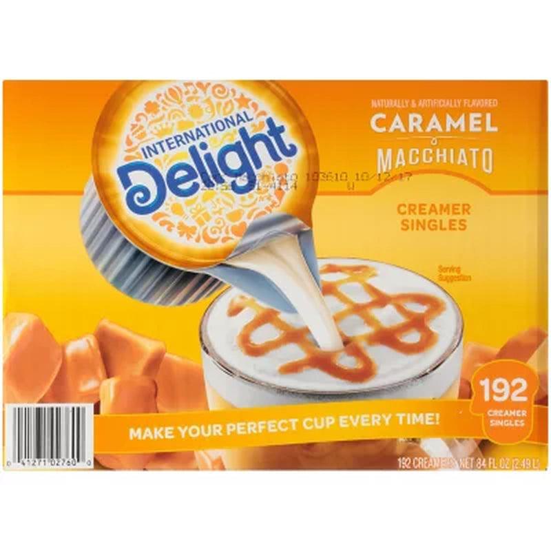 International Delight Caramel Macchiato Coffee Creamer Singles (192 Ct.)