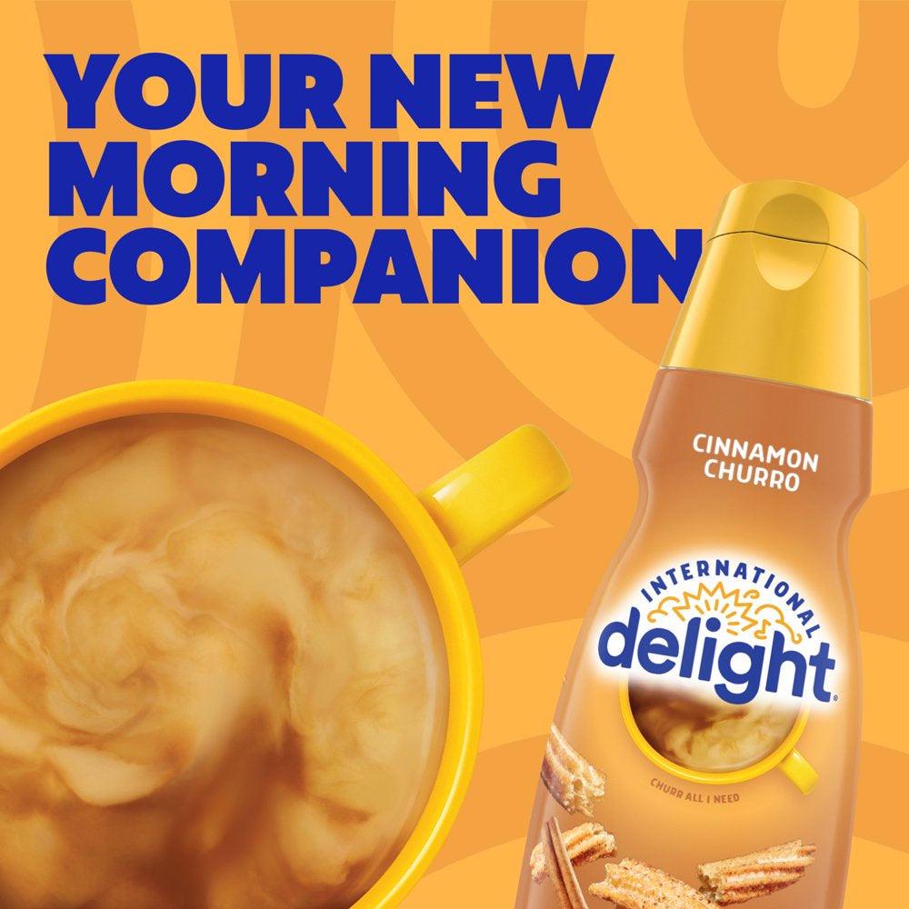 International Delight Cinnamon Churro Coffee Creamer, 32 Fl Oz Bottle