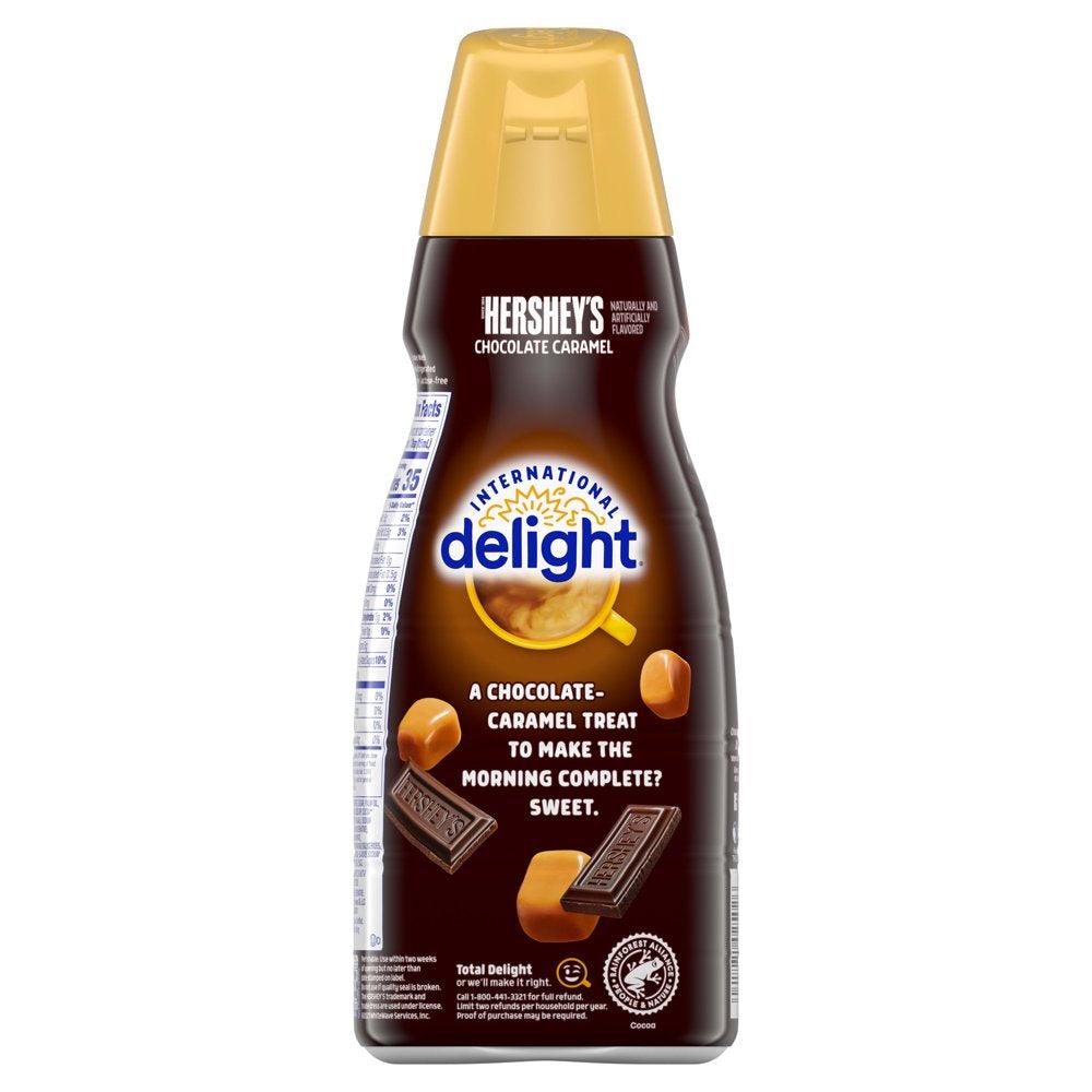 International Delight HERSHEY’S Chocolate Caramel Coffee Creamer, 32 Fl Oz