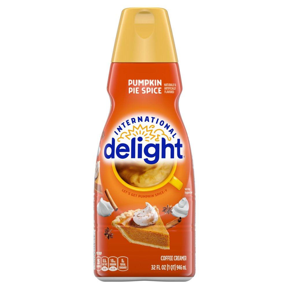 International Delight Pumpkin Pie Spice Coffee Creamer, 32 Oz.