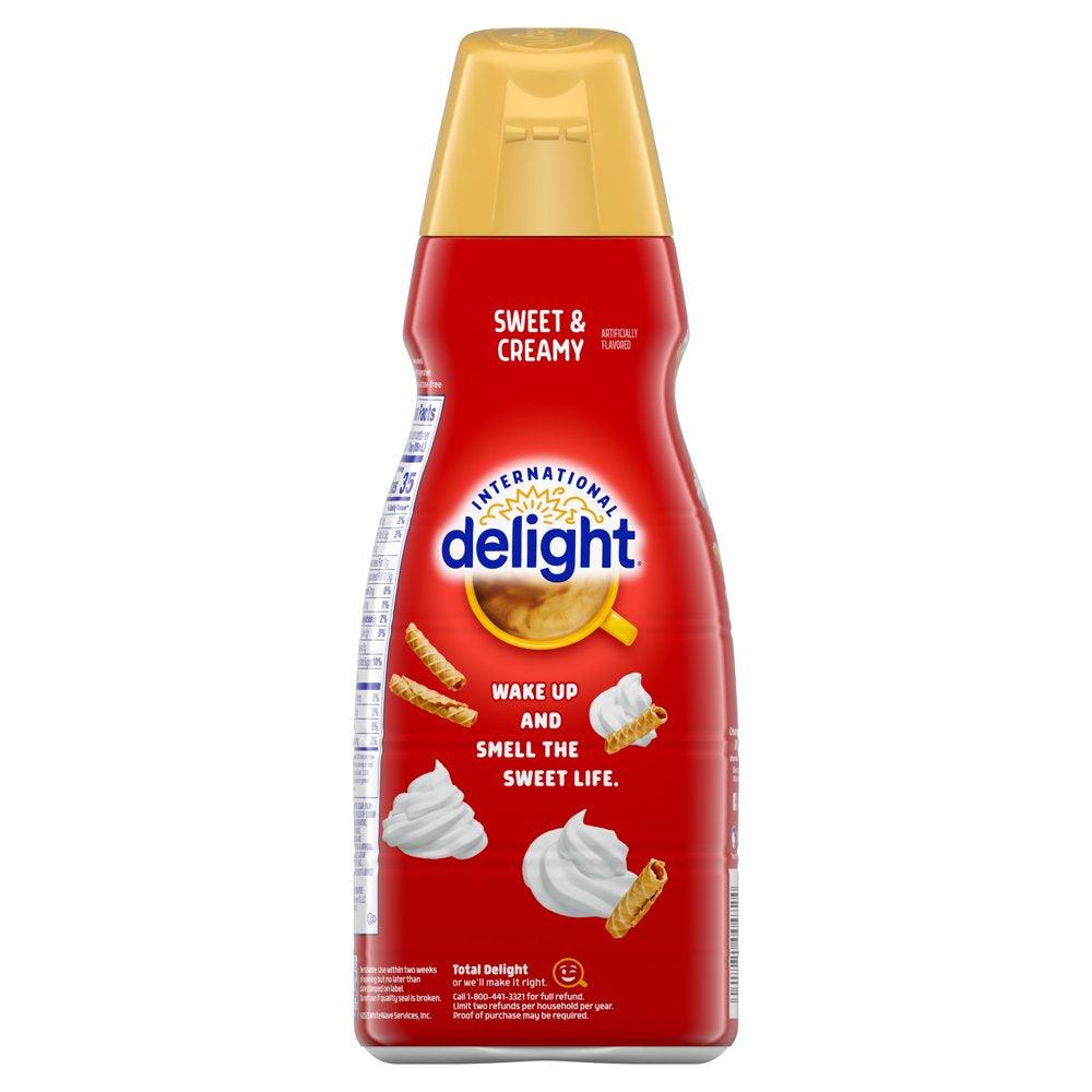 International Delight Sweet & Creamy Coffee Creamer, 32 Fl Oz Bottle