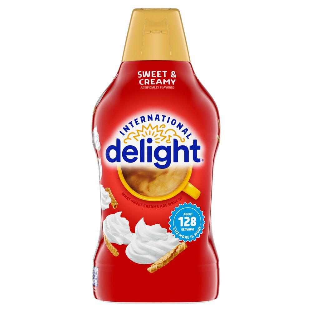 International Delight Sweet & Creamy Coffee Creamer, 64 Fl Oz Bottle