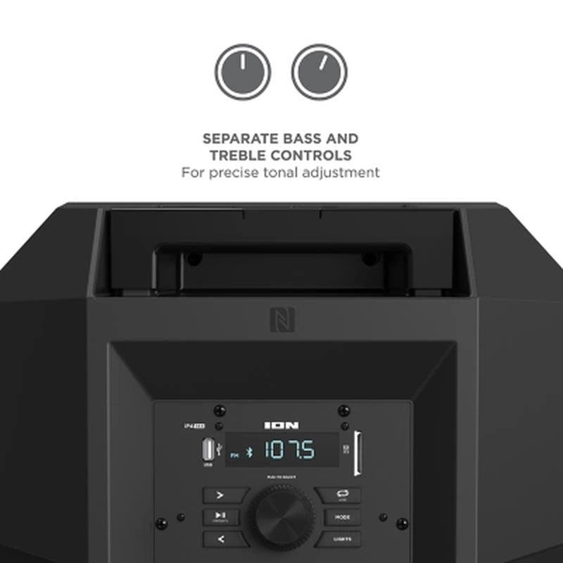 ION Total PA Live - High-Power Bluetooth-Enabled PA Speaker System