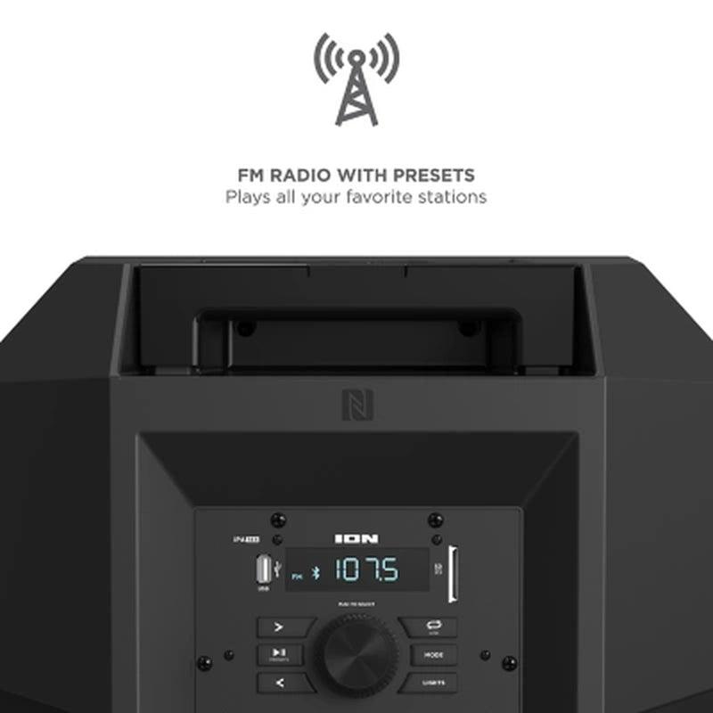 ION Total PA Live - High-Power Bluetooth-Enabled PA Speaker System