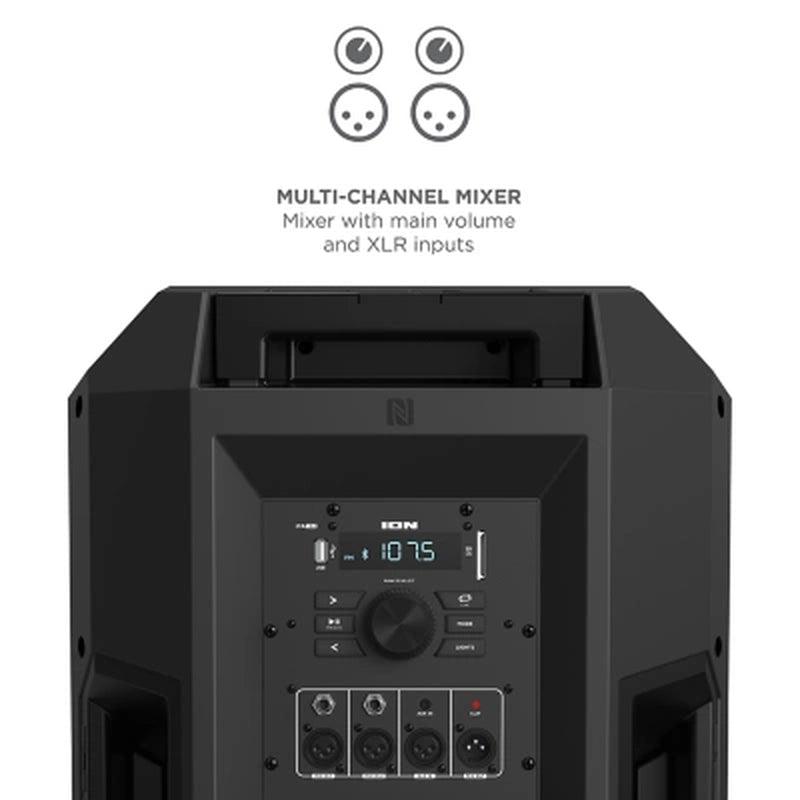 ION Total PA Live - High-Power Bluetooth-Enabled PA Speaker System